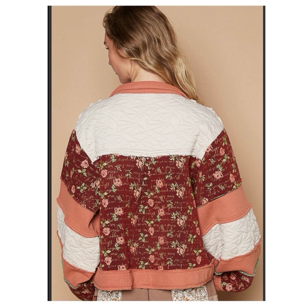 Pol Floral Patchwork Jacket - image 3